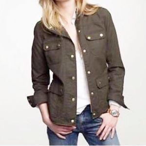 J. Crew Olive Green Utility Jacket